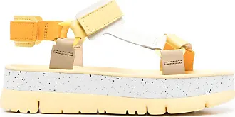 Camper Kids Oruga leather sandals - Yellow