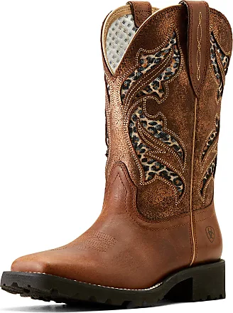 Ladies steel toe cowboy clearance boots