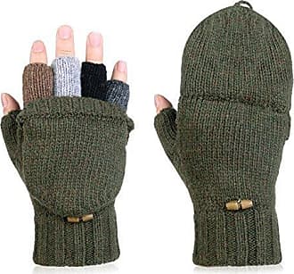 Vbiger Damen Winter Handschuhe Stilvolle Strickhandschuhe Kreative Touchscreen Handschuhe Warme Wollhandschuhe mit Verstellbare Manschette
