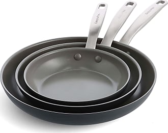 GreenPan Omega Healthy Ceramic Nonstick Fry Pan Black/Gray 9.5