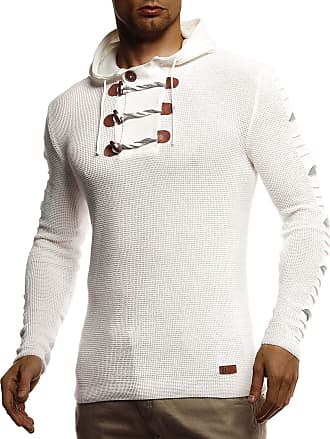 LEIF NELSON Men’s Knitted Jacket Cardigan Pullover Jumper Sweater Hoodie Long Sleeve Sweatshirt Long Sleeve Slim fit LN20724 