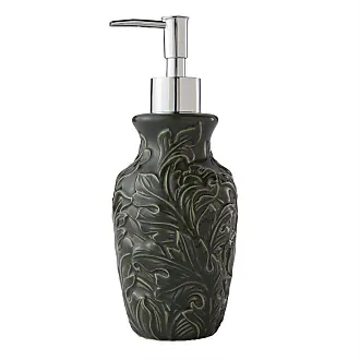 White Marble Ribbed Liquid Soap Dispenser by World Market