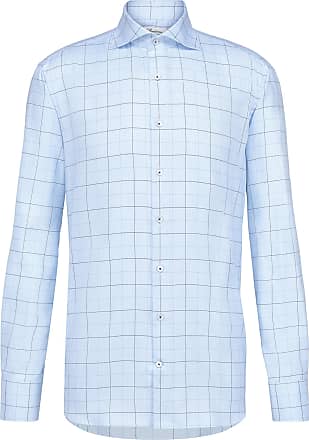 Stenströms Businesshemd Fitted Body in Blau für Herren Herren Bekleidung Hemden Freizeithemden und Hemden 