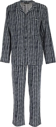 Chemises de nuit Emporio Armani pour homme en coloris Bleu Homme Vêtements Vêtements de nuit Pyjamas et vêtements dintérieur Ensemble de pyjama graphique de la marque Pyjamas 