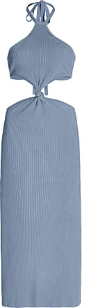 Cult Gaia Womens Cameron Knit Midi Dress - Blue - Moda Operandi