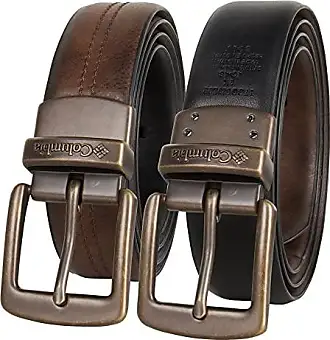 Mens Columbia Sportswear Company Brown Genuine Leather Belt Size