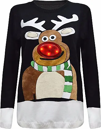 Womens flashing sale christmas jumper