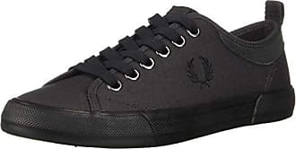 fred perry horton canvas trainers