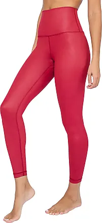 90 Degree By Reflex Womens High Waist High Shine Faux Leather Disco Ankle  Leggings : : Clothing, Shoes & Accessories
