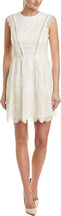 Aidan Mattox Womens Sleeveless lace Cocktail Dress, Ivory, 10