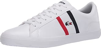 Lacoste l.12.12 chaussures sneaker chaussure Chaussures en cuir RED ROUGE CUIR 7-31cam0137112 