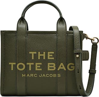 Marc Jacobs The Camo Jacquard Medium Tote Bag Green in Woven