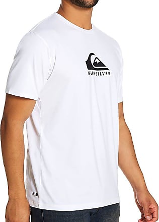 Quiksilver Mens Solid Streak Ss Short Sleeve Rashguard Surf Shirt