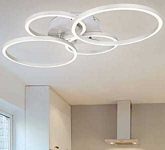 Luxus LED Decken Leuchte Wohn Ess Zimmer Balken Spot Lampe silber schwenkbar 