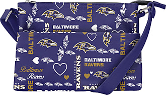 Baltimore Ravens NFL Logo Love Crossbody Purse