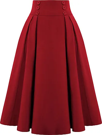 Terra Cotta Rose Chiffon Full Circle Maternity Skirt One-Size