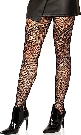  Leg Avenue Women's Fishnet Footless Tights, Black Fence Net,  One Size: Lingerie Sets: Clothing, Shoes & Jewelry