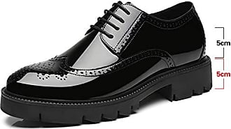 Feidaeu Chaussures Derby pour Hommes Chaussures en Cuir Formelles pour Hommes Chaussures à Bout Pointu Chaussures habillées 