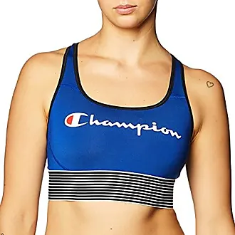 Women's Champion Absolute Strappy Sports Bra, C Logo Black