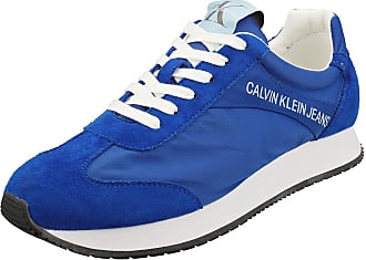 calvin klein blue trainers
