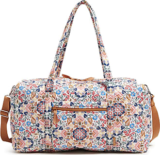 Vera Bradley Women's Cotton Large Travel Duffel Bag, Bloom Boom Navy -  Recycled Cotton, One Size, Cotton Large Travel Duffel Bag : :  Clothing, Shoes & Accessories