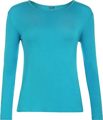 WearAll Ladies Long Sleeve T-Shirt Top Womens Size 8-14 