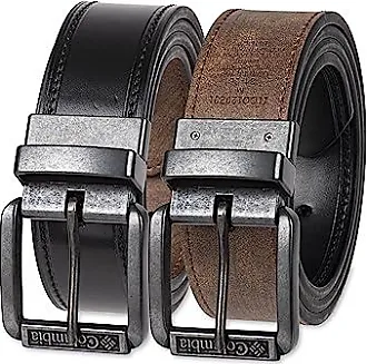 Mens Columbia Sportswear Company Brown Genuine Leather Belt Size