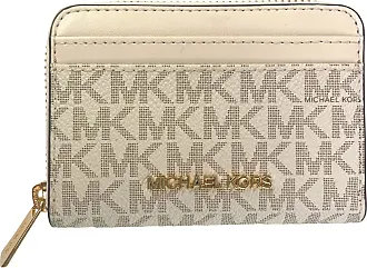 Michael Kors Metallic Silver Signature Coated Canvas Bifold Wallet Michael  Kors | The Luxury Closet