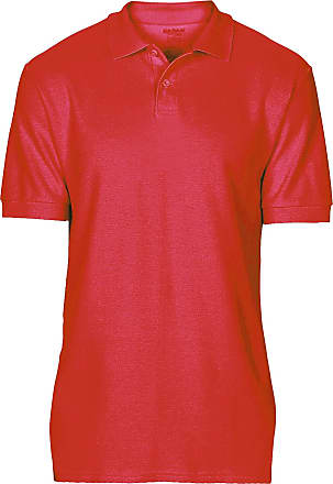 Gildan Gildan Softstyle mens short-sleeved double pique polo shirt., red, 4XL