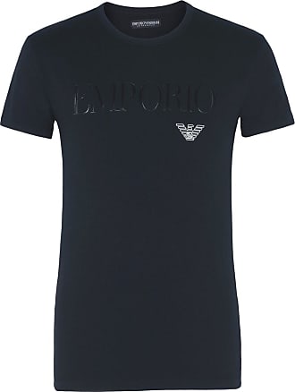 Giorgio Armani Synthetik T-shirts in Blau für Herren Herren T-Shirts Giorgio Armani T-Shirts 