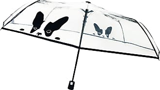 The Enhanced Edition Cat and Dog - Auto Open SMATI Stick Umbrella Dome Transparent for Women and Kids 