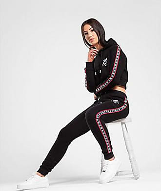 womens black gym king joggers