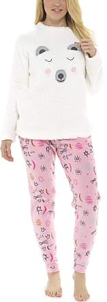 Foxbury Ladies Butterfly Print Hooded Pyjama set 