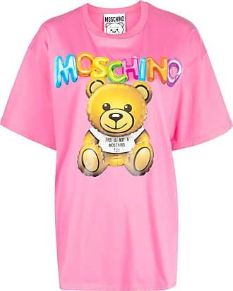 Moschino Teddy Bear-motif Cotton T-Shirt - White