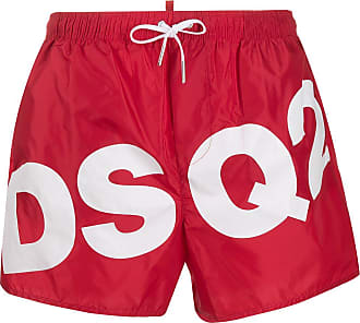 red dsquared swim shorts
