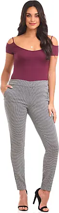 Rekucci Women's Ease into Comfort Modern Stretch Skinny Pant with Tummy  Control