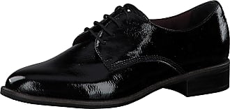 Tamaris Women Lace-Up Flats Ladies Business Shoes Low tie Shoe