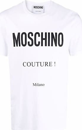Men's White Moschino Printed T-Shirts: 41 Items in Stock | Stylight
