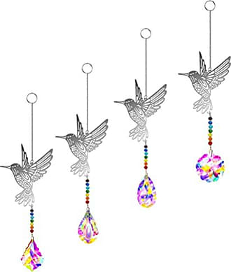 Kristall Kleine DIY Klare Vögel Hängedeko Fensterdeko Deckenlampe