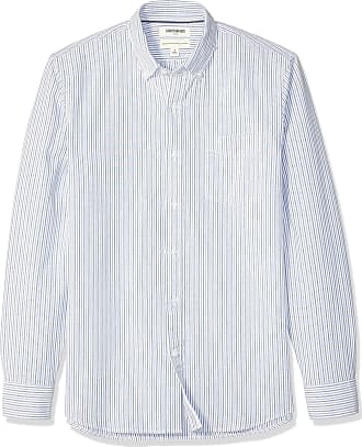 Goodthreads Standard-fit Long-Sleeve Striped Oxford Shirt Hombre