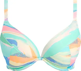 Savanna Sunset Plunge Tie Bikini Top