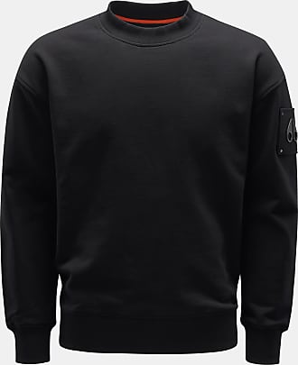 und Fitnesskleidung Sweatshirts Moose Knuckles Fleece Sweatshirt in Schwarz für Herren Training Herren Bekleidung Sport- 