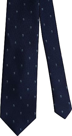 TheDoubleF Uomo Accessori Cravatte e accessori Cravatte Cravatta in seta navy con motivo GG 