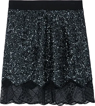 Röcke aus Pailletten in Schwarz: Shoppe bis zu −62%