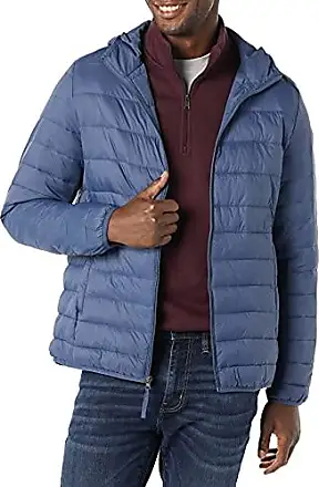 Essentials Womens Lightweight Water-Resistant Packable Hooded Puffer  Jacket