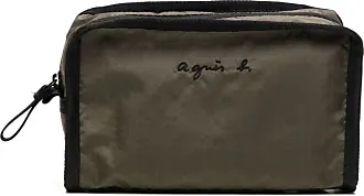 agnès b. logo-embroidered ripstop travel bag - Orange