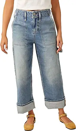 Free People We The Free Just Float On Flare Jeans Rich Blue 29 33.5 :  Clothing, Shoes & Jewelry 
