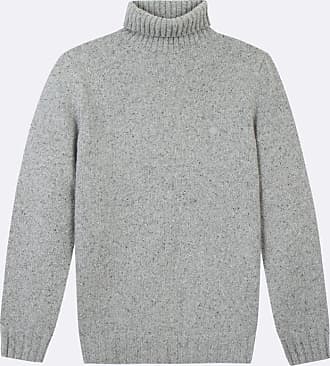 Pull col camionneur uni manches longues en lambswool