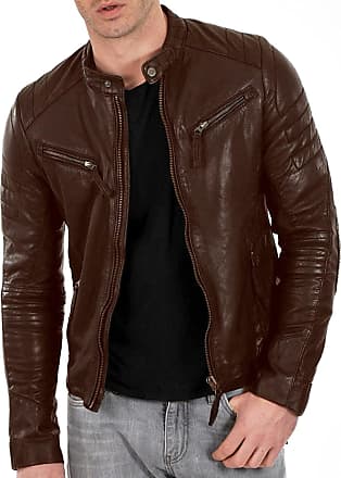 Excelled Racer Big and Tall Leather Jacket