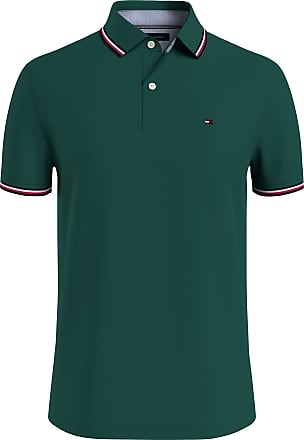 NWT Men's Tommy Hilfiger  Short-Sleeve Tino Tee Shirt Color Block Green T 